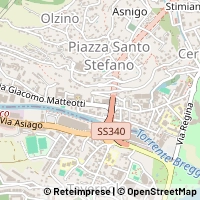 Mapa Cernobbio