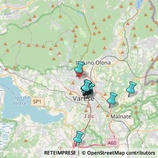 Mappa Via Legnani, 21100 Varese VA, Italia (2.89273)