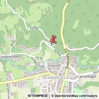 Mappa Via Rive, 14, 31030 Castelcucco, Treviso (Veneto)