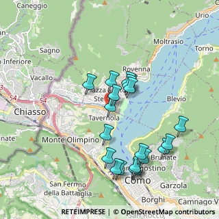 Mappa Via Silvio Pellico, 22100 Como CO, Italia (1.8475)