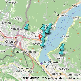 Mappa Via Silvio Pellico, 22100 Como CO, Italia (1.3025)