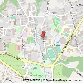 Mappa Via vellone 82, 21100 Varese, Varese (Lombardia)