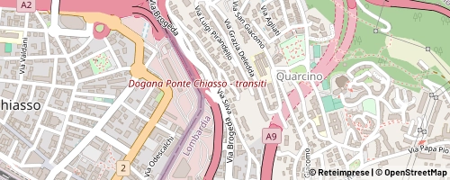 Mappa Como