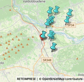 Mappa Via della Pace, 31041 Cornuda TV, Italia (2.96538)