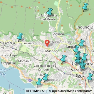 Mappa Via dei Campi Lunghi, 21100 Varese VA, Italia (3.27313)