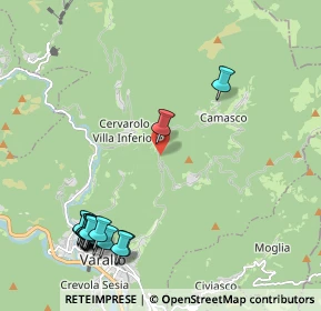 Mappa Localita Pozzallo, 13019 Varallo VC, Italia (2.725)