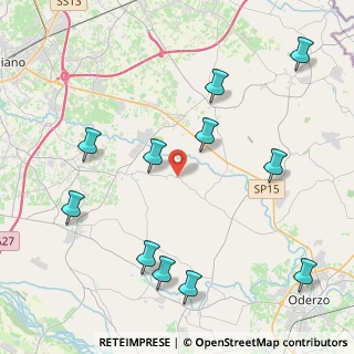 Mappa Via General Cantore, 31028 Vazzola TV, Italia (4.93)