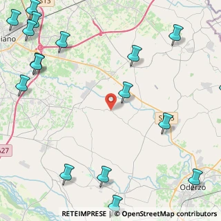 Mappa Via General Cantore, 31028 Vazzola TV, Italia (7.00222)