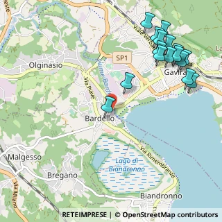 Mappa Via Quaglia, 21020 Gavirate VA, Italia (1.30438)