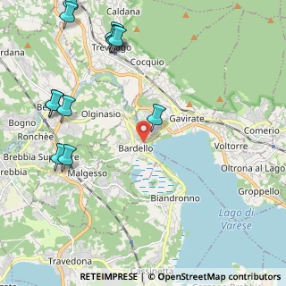 Mappa Via Quaglia, 21020 Gavirate VA, Italia (2.81917)