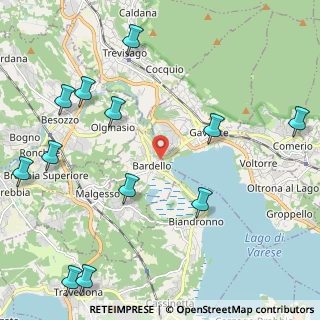 Mappa Via Quaglia, 21020 Gavirate VA, Italia (2.82083)