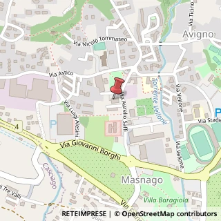 Mappa Via Aurelio Saffi, 73, 21100 Varese, Varese (Lombardia)