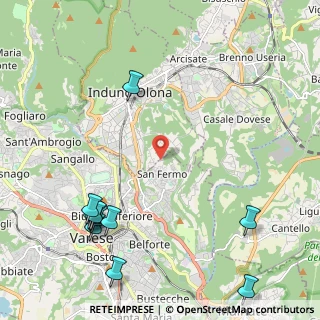 Mappa Via Dobbiaco, 21100 Varese VA, Italia (2.87727)