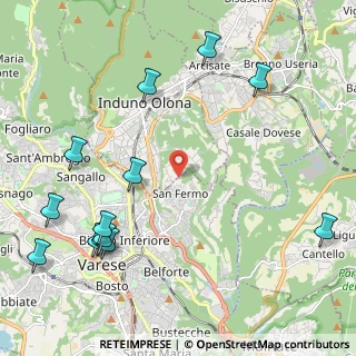 Mappa Via Dobbiaco, 21100 Varese VA, Italia (2.75923)