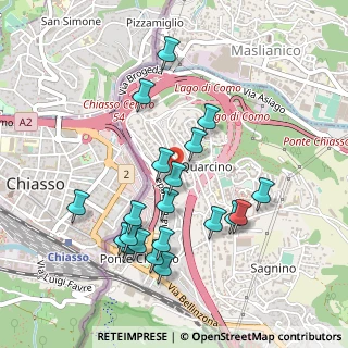 Mappa Via Adelaide Ristori, 22100 Como CO, Italia (0.475)