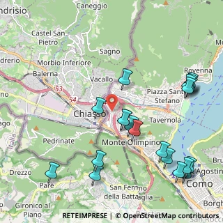 Mappa Via Adelaide Ristori, 22100 Como CO, Italia (2.51)