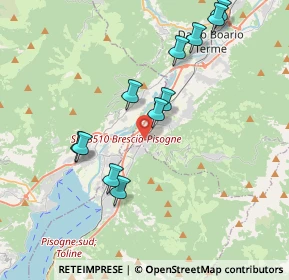Mappa Via V. Alfieri, 25050 Pian Camuno BS, Italia (3.81636)