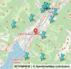 Mappa Via V. Alfieri, 25050 Pian Camuno BS, Italia (5.04833)