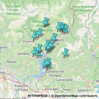 Mappa Via V. Alfieri, 25050 Pian Camuno BS, Italia (10.409)