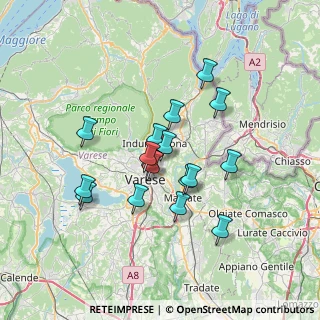 Mappa Via Piave, 21056 Induno Olona VA, Italia (5.73235)