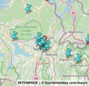 Mappa Via Piave, 21056 Induno Olona VA, Italia (8.17933)