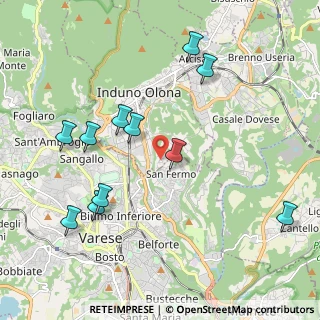 Mappa Via Piave, 21056 Induno Olona VA, Italia (2.18091)