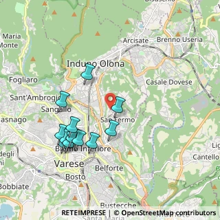 Mappa Via Piave, 21056 Induno Olona VA, Italia (1.9075)