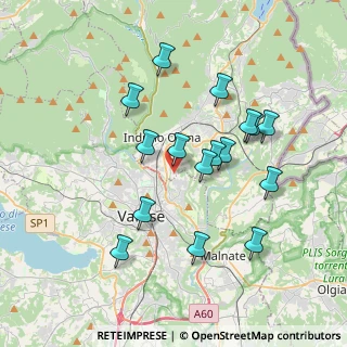 Mappa Via Piave, 21056 Induno Olona VA, Italia (3.46938)