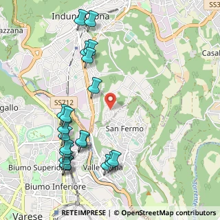 Mappa Via Piave, 21056 Induno Olona VA, Italia (1.202)