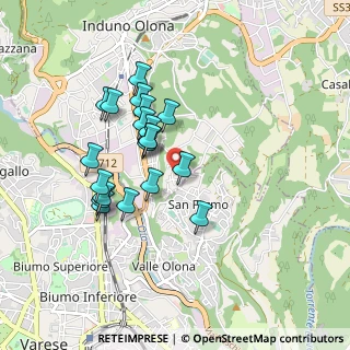 Mappa Via Piave, 21056 Induno Olona VA, Italia (0.7695)