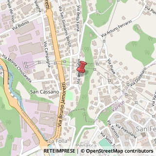 Mappa Via realini 27, 21056 Induno Olona, Varese (Lombardia)