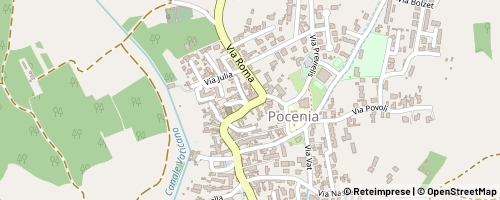Mappa Pocenia