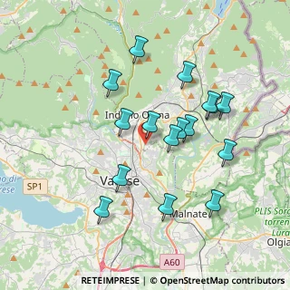 Mappa Via Tagliamento, 21056 Induno Olona VA, Italia (3.4975)
