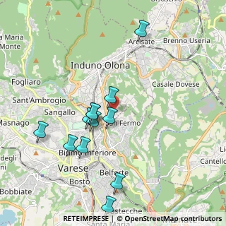 Mappa Via Tagliamento, 21056 Induno Olona VA, Italia (1.9)