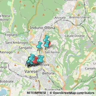 Mappa Via Tagliamento, 21056 Induno Olona VA, Italia (1.9)