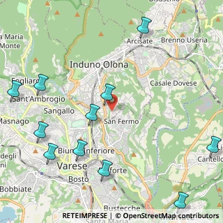 Mappa Via Tagliamento, 21056 Induno Olona VA, Italia (2.84727)