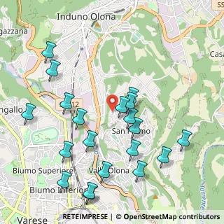 Mappa Via Tagliamento, 21056 Induno Olona VA, Italia (1.132)