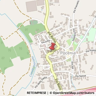 Mappa Via Roma, 77, 33050 Pocenia UD, Italia, 33050 Pocenia, Udine (Friuli-Venezia Giulia)