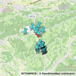 Mappa Via Sassetti, 31010 Monfumo TV, Italia (0.676)