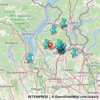 Mappa Via F. Rossi, 21020 Barasso VA, Italia (9.61769)