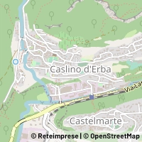 Kaart Caslino d'Erba