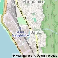 Mapa Lecco
