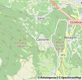 Mappa Via Antonio Sartori, 38060 Brentonico TN, Italia (0.66957)
