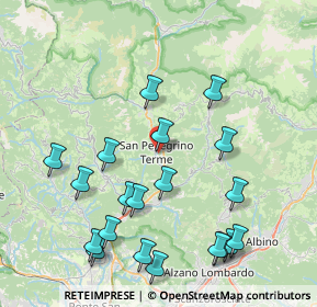 Mappa 24016 San Pellegrino Terme BG, Italia (9.0505)