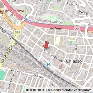 Mappa Corso San Gottardo, 101, 6830 San Giacomo Filippo, Sondrio (Lombardia)