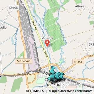 Mappa Via S. Zenone, 33052 Cervignano del Friuli UD, Italia (1.6185)