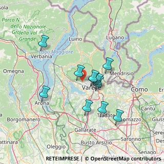 Mappa Via Valtinella, 21020 Casciago VA, Italia (11.63818)