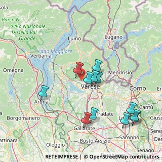 Mappa Via Valtinella, 21020 Casciago VA, Italia (15.84833)