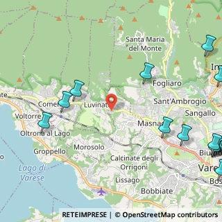 Mappa Via Valtinella, 21020 Casciago VA, Italia (3.34231)