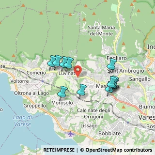 Mappa Via Valtinella, 21020 Casciago VA, Italia (1.58417)